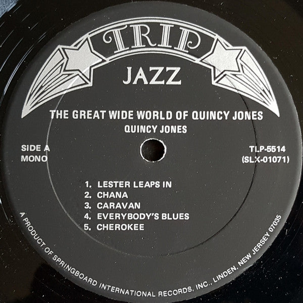 Quincy Jones : The Great Wide World Of Quincy Jones (LP, Album, RE)