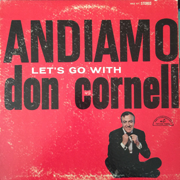 Don Cornell : Andiamo = Let's Go With Don Cornell (LP)