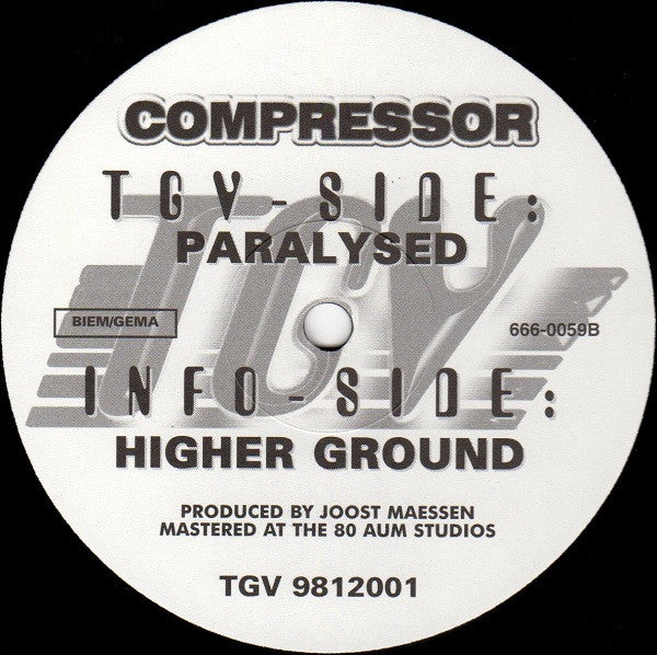 Compressor (2) : Paralysed / Higher Ground (12")