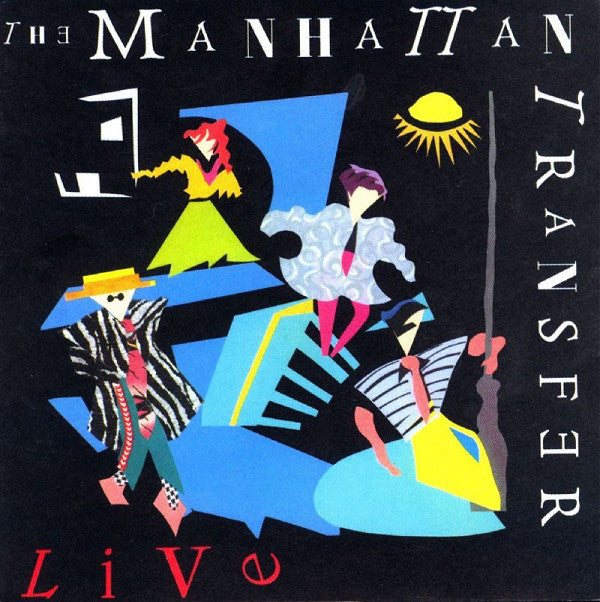 The Manhattan Transfer : Live (LP, Album, SP )