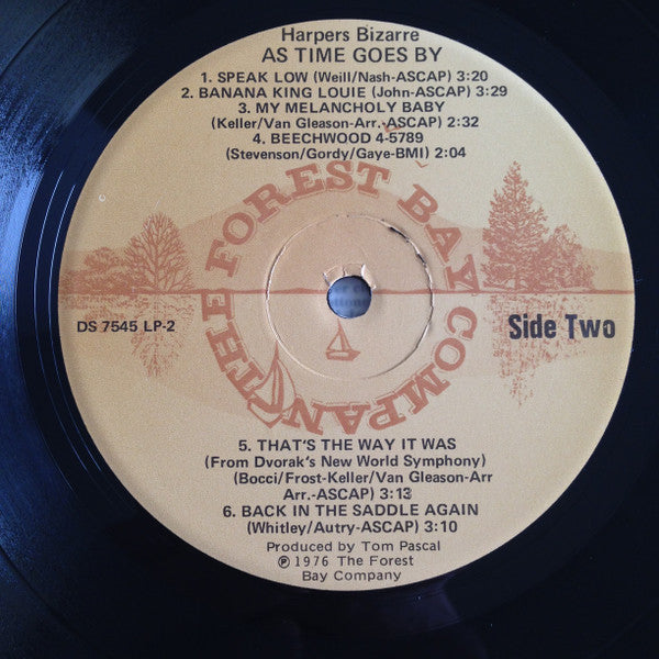 Harpers Bizarre : As Time Goes By (LP, Album)