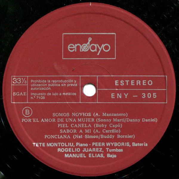 Tete Montoliu : Boleros (LP, Album)