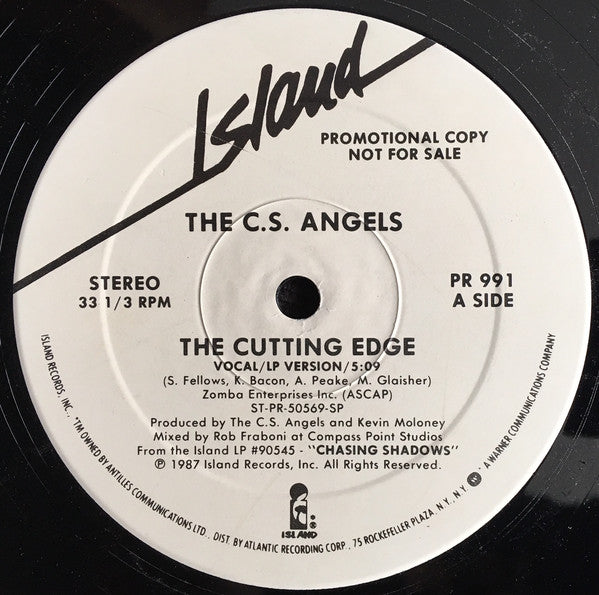 The Comsat Angels : The Cutting Edge (12", Single, Promo)