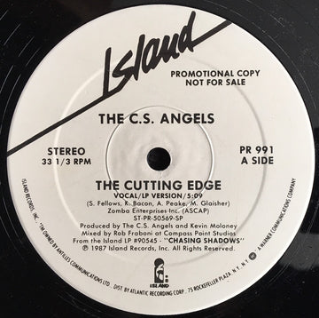 The Comsat Angels : The Cutting Edge (12", Single, Promo)