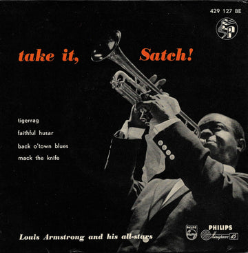 Louis Armstrong And His All-Stars : Take It, Satch! (7", EP)