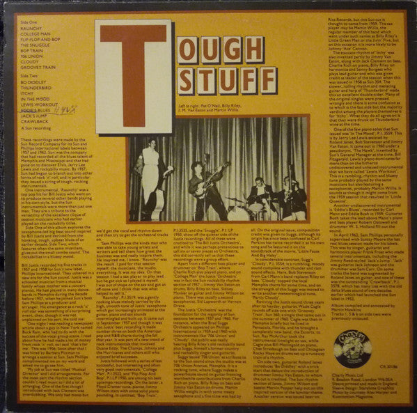 Bill Justis, Sonny Burgess & Jerry Lee Lewis : Tough Stuff (Sun's Instrumental Gold) (LP, Comp, Mono)