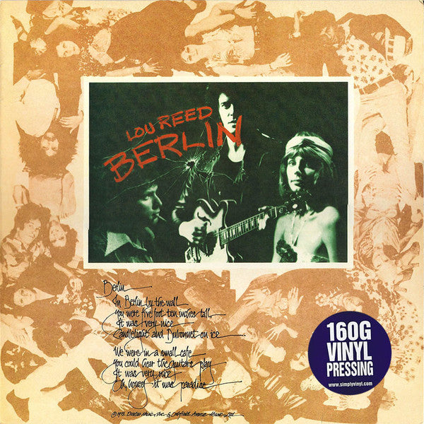 Lou Reed : Berlin (LP, Album, RE, 160)