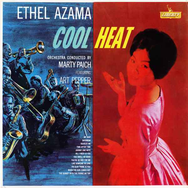 Ethel Azama : Cool Heat (LP, Album, RP)