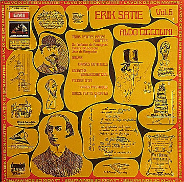Erik Satie - Aldo Ciccolini : Pièces Pour Piano - Disque 6 (LP, Album, RE)