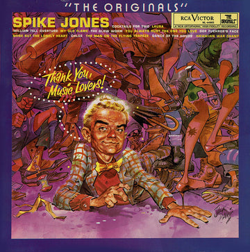 Spike Jones And His City Slickers : Thank You Music Lovers (LP, Album, Comp, Mono, RE)