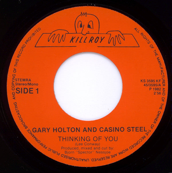 Gary Holton & Casino Steel : Thinking Of  You (7", Single)