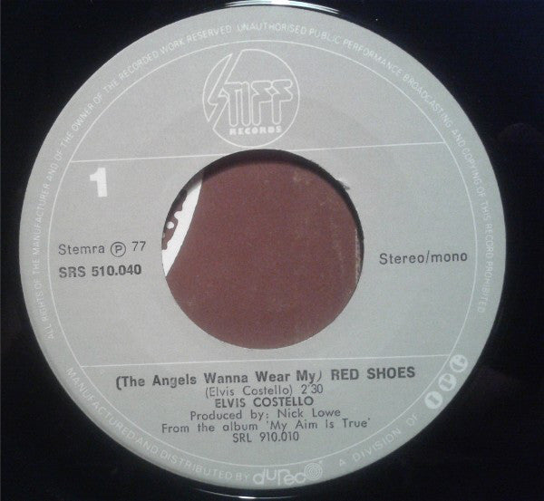 Elvis Costello : (The Angels Wanna Wear My) Red Shoes (7", Single)