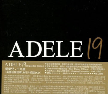 Adele (3) = Adele (3) : 19 = 十九歲 (英國金榜冠軍LIVE升級盤) (CD, Album + CD, Album, Enh + Exp)