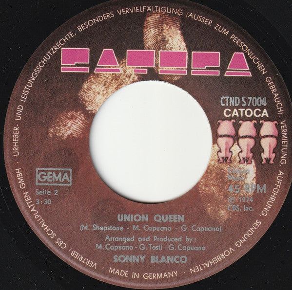 Sonny Blanco : Blueberry Wine (7", Single)