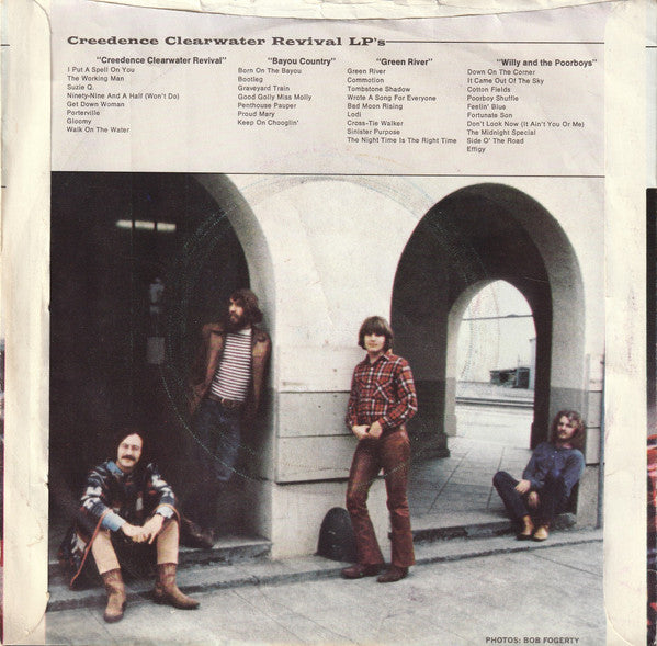 Creedence Clearwater Revival : Run Through The Jungle / Up Around The Bend (7", Single)