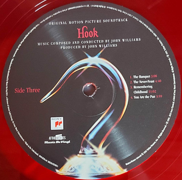 John Williams (4) : Hook (Original Motion Picture Soundtrack) (2xLP, Album, Ltd, Num, RE, Red)