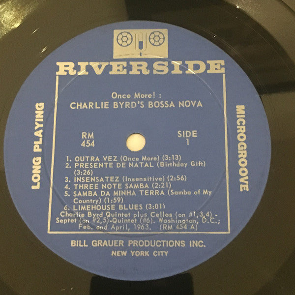 Charlie Byrd : Charlie Byrd's Bossa Nova Once More! (LP, Mono)