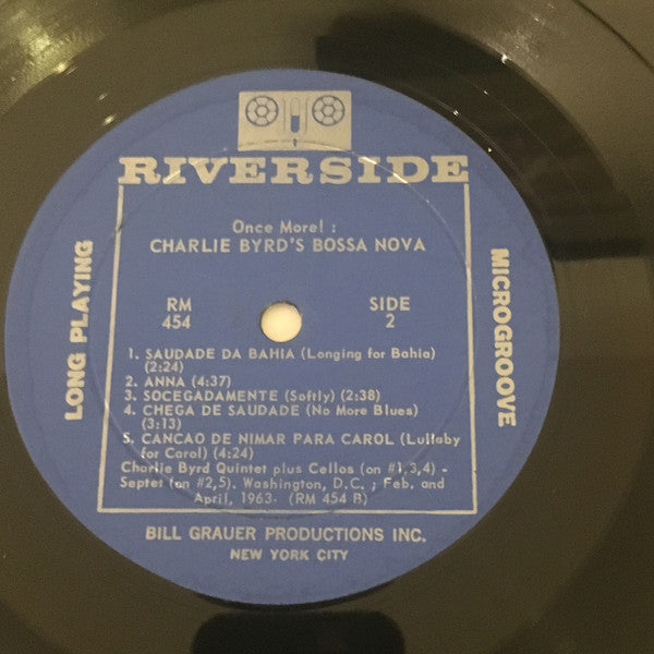 Charlie Byrd : Charlie Byrd's Bossa Nova Once More! (LP, Mono)