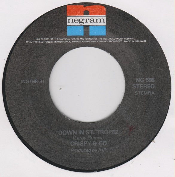 Krispie And Company : Get It Together (7", Single)