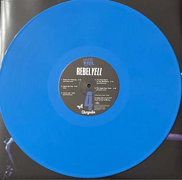 Billy Idol : Rebel Yell (LP, Album, Ltd, RE, Blu)