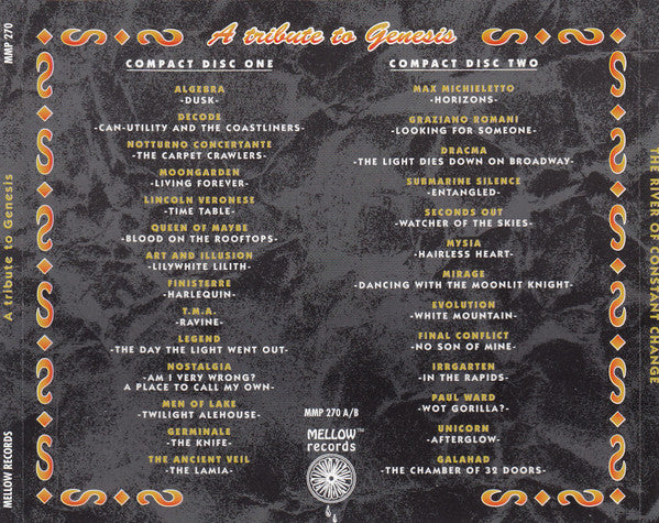 Various : The River Of Constant Change -  A Tribute To Genesis (2xCD, Comp)