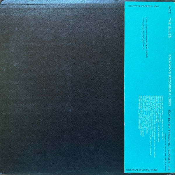 Various : Jazz Volume 2: The Blues (LP, Comp, RE)