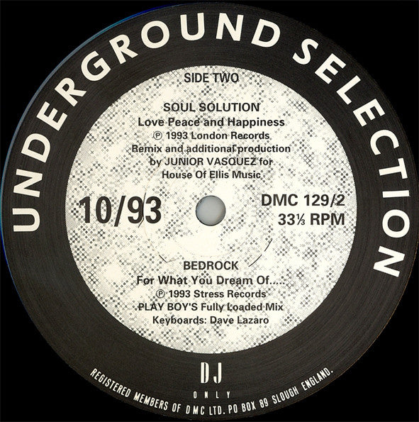 Various : Underground Selection 10/93 (12")