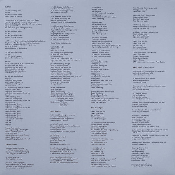 Peter Gabriel : So (LP, Album, RE, RM, 180)