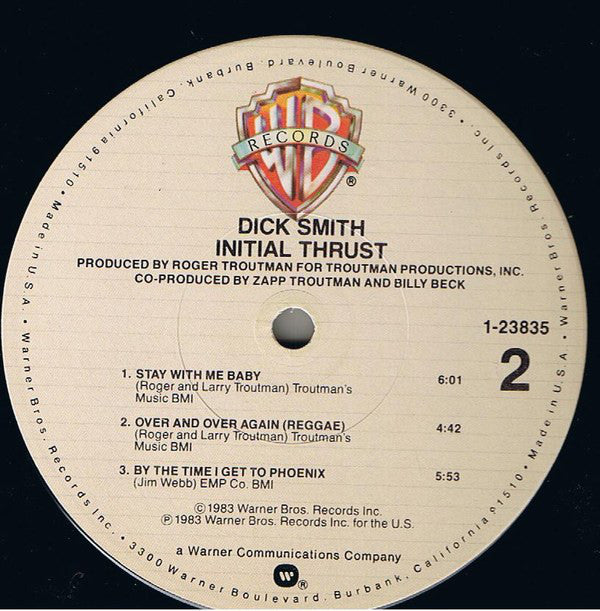 Dick Smith : Initial Thrust (LP, Album)