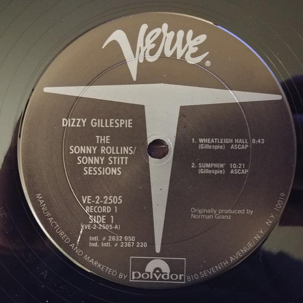 Dizzy Gillespie : The Sonny Rollins/Sonny Stitt Sessions (2xLP, Comp, Gat)