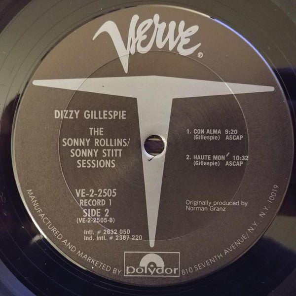 Dizzy Gillespie : The Sonny Rollins/Sonny Stitt Sessions (2xLP, Comp, Gat)