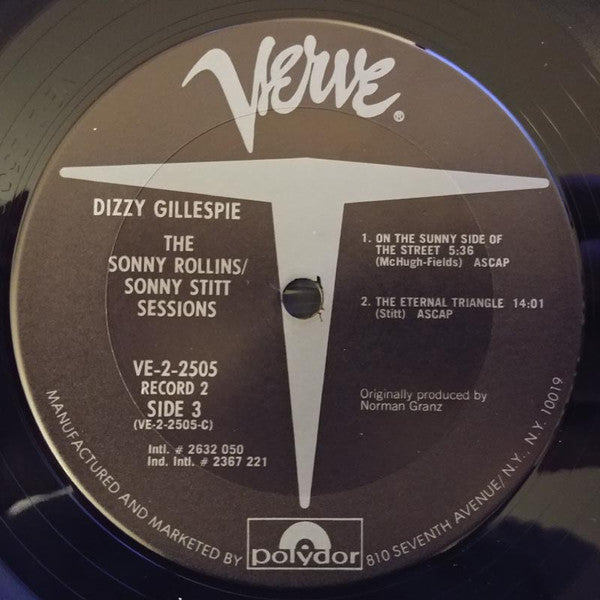 Dizzy Gillespie : The Sonny Rollins/Sonny Stitt Sessions (2xLP, Comp, Gat)