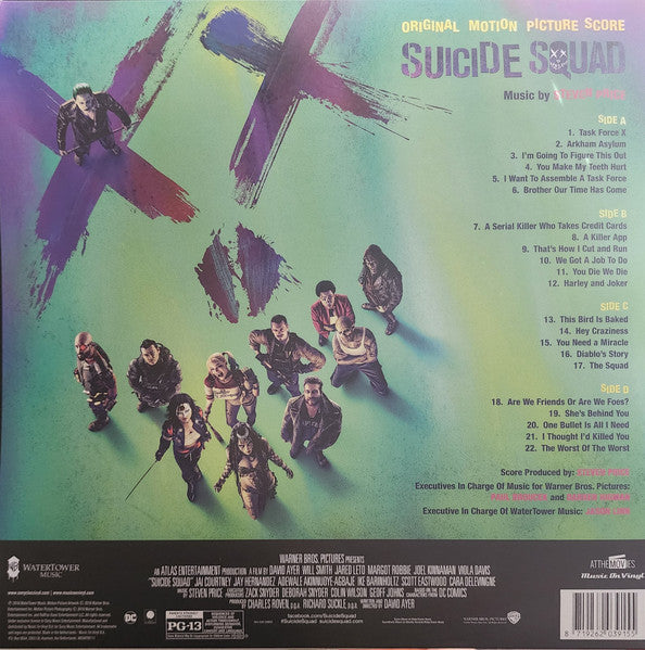 Steven Price : Suicide Squad (Original Motion Picture Score) (2xLP, Num, Gat)