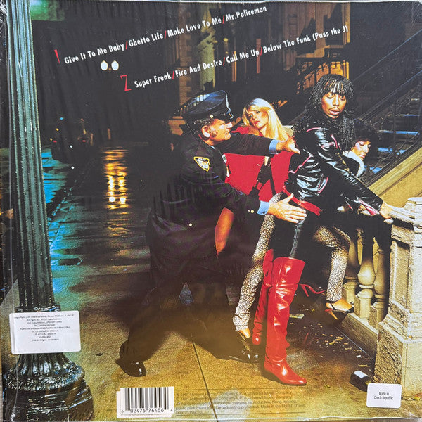 Rick James : Street Songs (LP, Album, RE, Red)