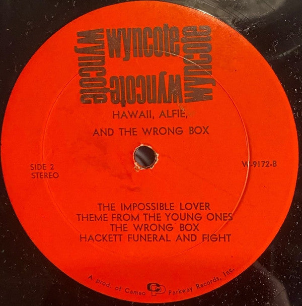 The Hollywood Studio Orchestra : Hawaii, Alfie, And The Wrong Box (LP, Album)