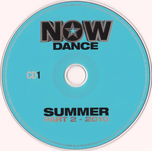 Various : Now Dance Summer Part 2 - 2010 (2xCD, Comp)