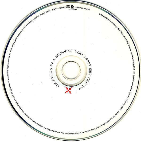 U2 : Stuck In A Moment You Can't Get Out Of (CD, Single, CD1)