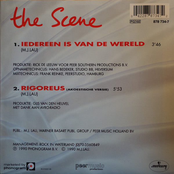 The Scene (2) : Iedereen Is Van De Wereld (7", Single)