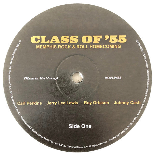 Class Of '55 / Carl Perkins • Jerry Lee Lewis • Roy Orbison • Johnny Cash : Memphis Rock & Roll Homecoming (LP, Album, RE, 180)