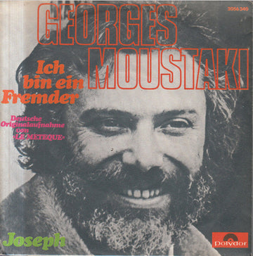 Georges Moustaki : Ich Bin Ein Fremder (7", Single, RE)