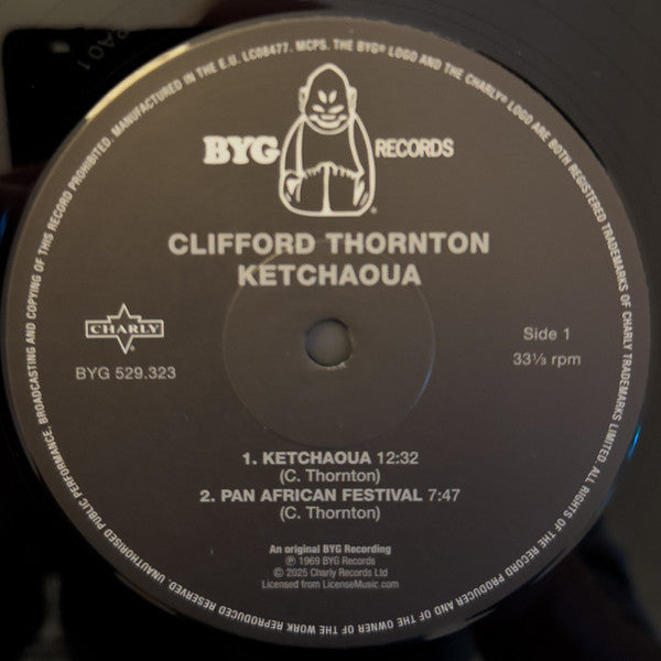 Clifford Thornton : Ketchaoua (LP, Album, Ltd, RE, RM, 180)