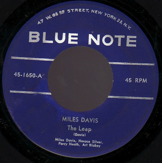 Miles Davis : The Leap (7", Single)