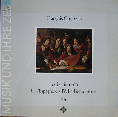 François Couperin : Les Nations (II):  II. L'Espagnole • IV. La Piemontoise 1726 (LP)