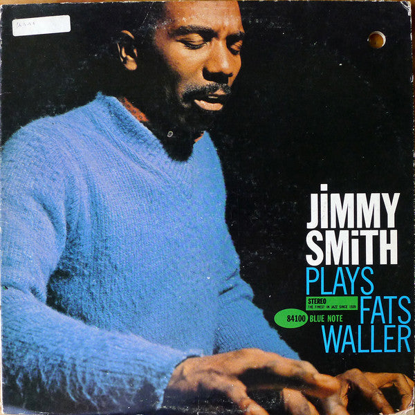Jimmy Smith : Jimmy Smith Plays Fats Waller (LP, RE)