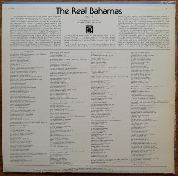 Various : The Real Bahamas, Volume II (LP, Album)