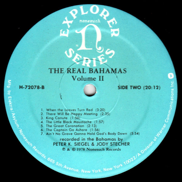Various : The Real Bahamas, Volume II (LP, Album)