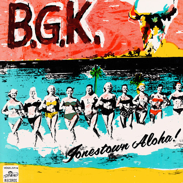 B.G.K. : Jonestown Aloha! (LP, Album)