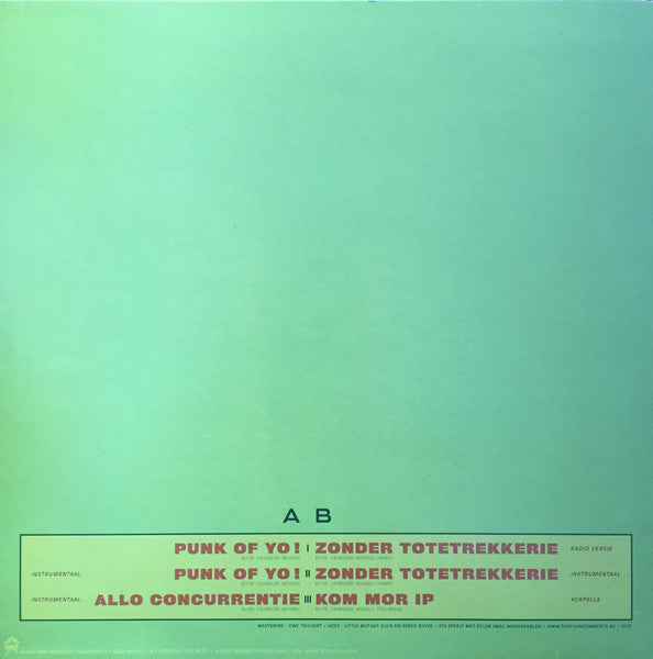 't Hof Van Commerce : Punk Of Yo (12", Sin)