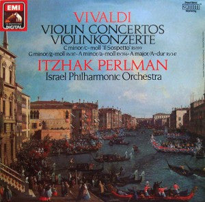 Antonio Vivaldi - Itzhak Perlman, Israel Philharmonic Orchestra : Violin Concertos = Violinkonzerte (LP)