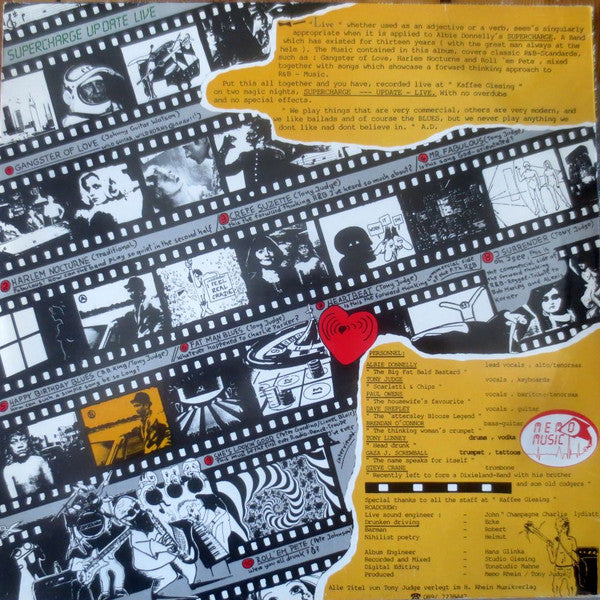 Supercharge (2) : Up Date Live (LP, Album)